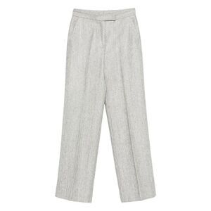 Antonelli Grey Trousers - Tailored Trousers Women